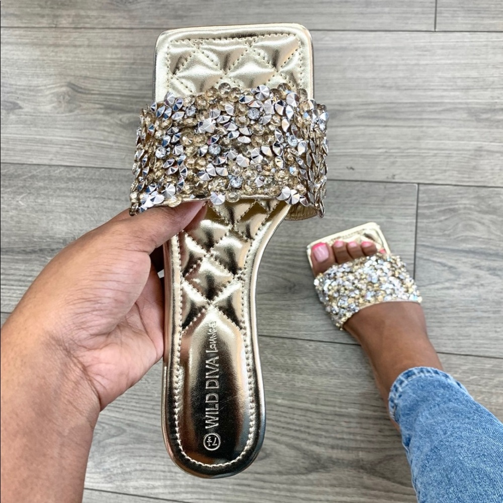 Gold Rush Sandals